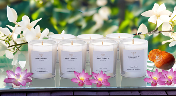 Flower Scented Candles
