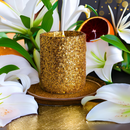 Glitter | Limited Edition Cosmos Blood Orange Scented Soy Candle - Angel Lights Co