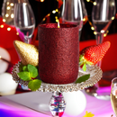 Glitter | Limited Edition Starlight Champagne & Strawberries Scented Soy Candle - Angel Lights Co