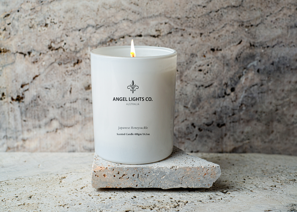 Japanese Honeysuckle scented soy candle