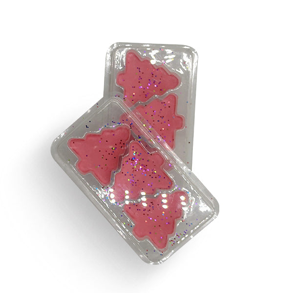 Christmas tree shaped unscented melts