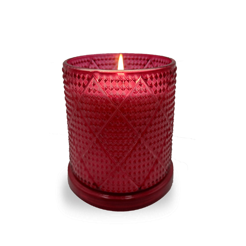 Romantic scented soy candle