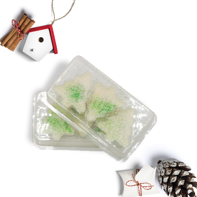 60gm Christmas Tree Coconut Lime Scented Soy Wax Melts