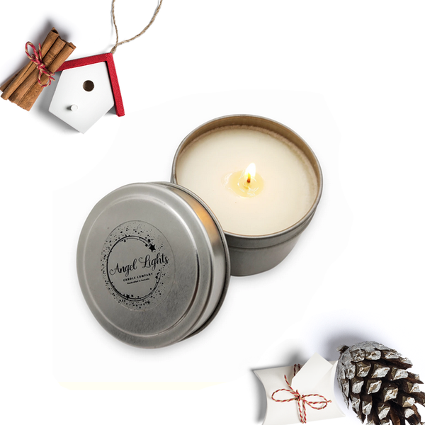 100gm  Christmas Spice Scented Soy Candle 